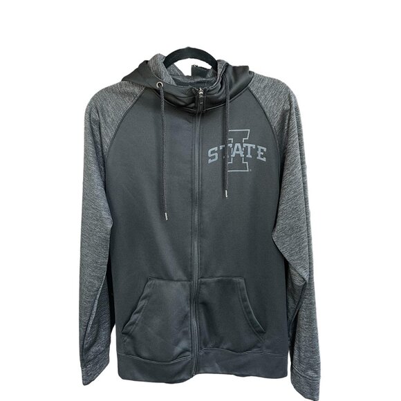 Colosseum Men's Iowa State Full Zip Hoodie - Picture 1 of 5